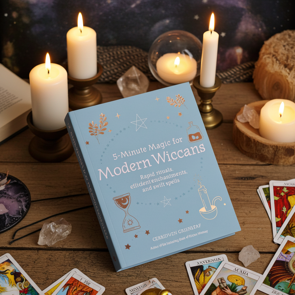 5-Minute Magic for Modern Wiccans: Rapid Rituals, Efficient Enchantments & Swift Spells - Cerridwen Greenleaf