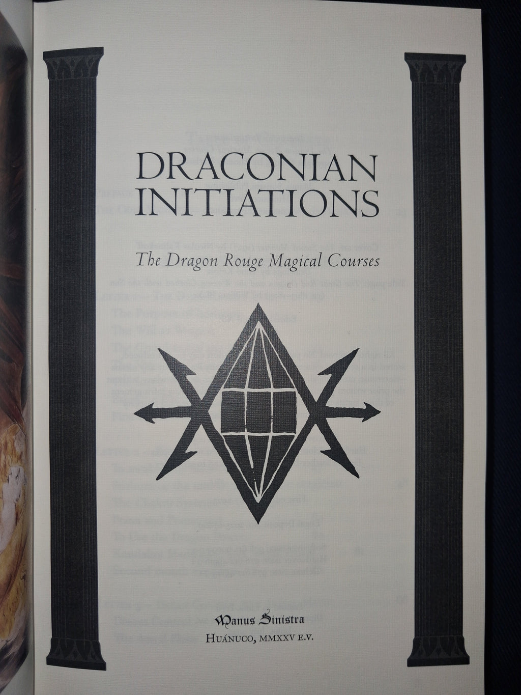 Draconian Initiations: The Dragon Rouge Magical Courses by Thomas Karlsson (Deluxe Edition) – Left-Hand Path & Qliphothic Initiation