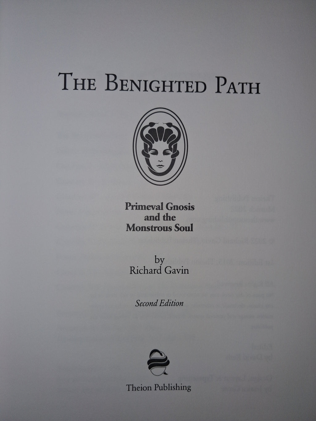 The Benighted Path by Richard Gavin