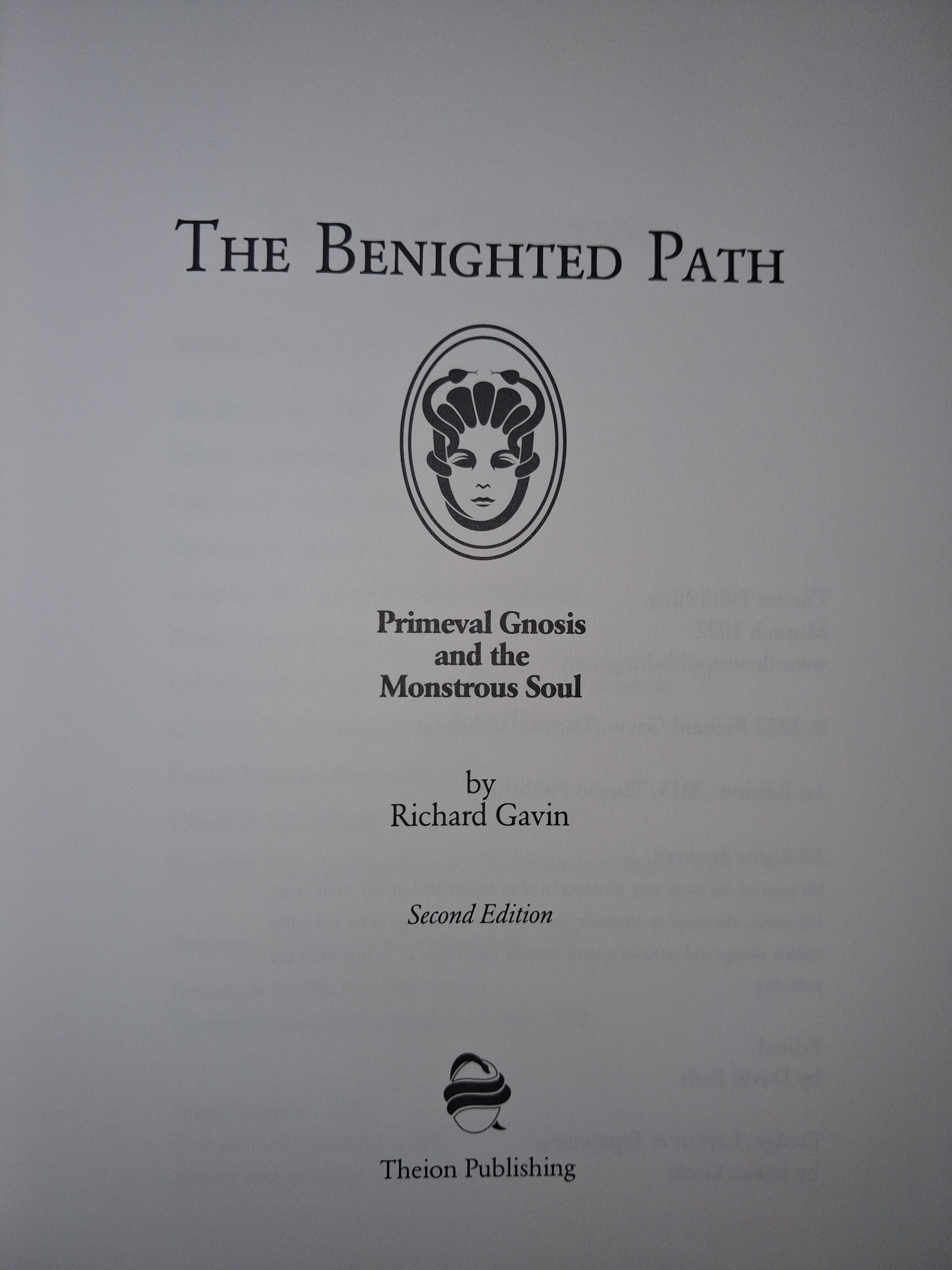 The Benighted Path by Richard Gavin