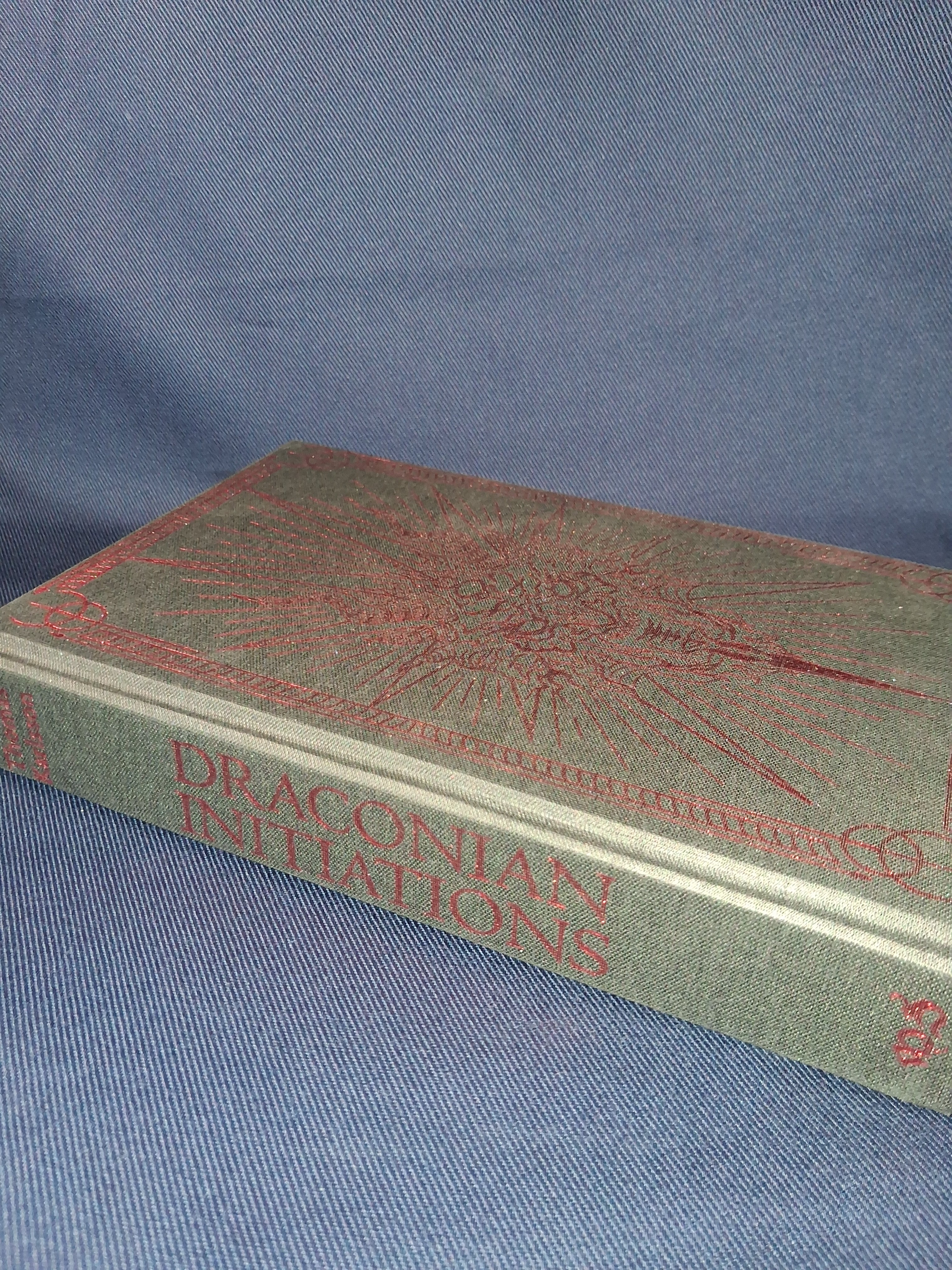 Draconian Initiations: The Dragon Rouge Magical Courses by Thomas Karlsson – Draconian Magic & Left-Hand Path Initiation