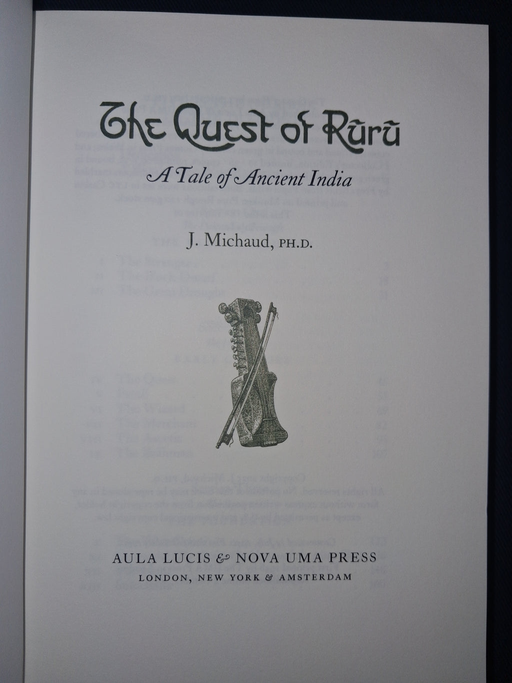 The Quest of Ruru (Classic Edition) by Jean Michaud – Ancient India Initiation & Occult Mysticism
