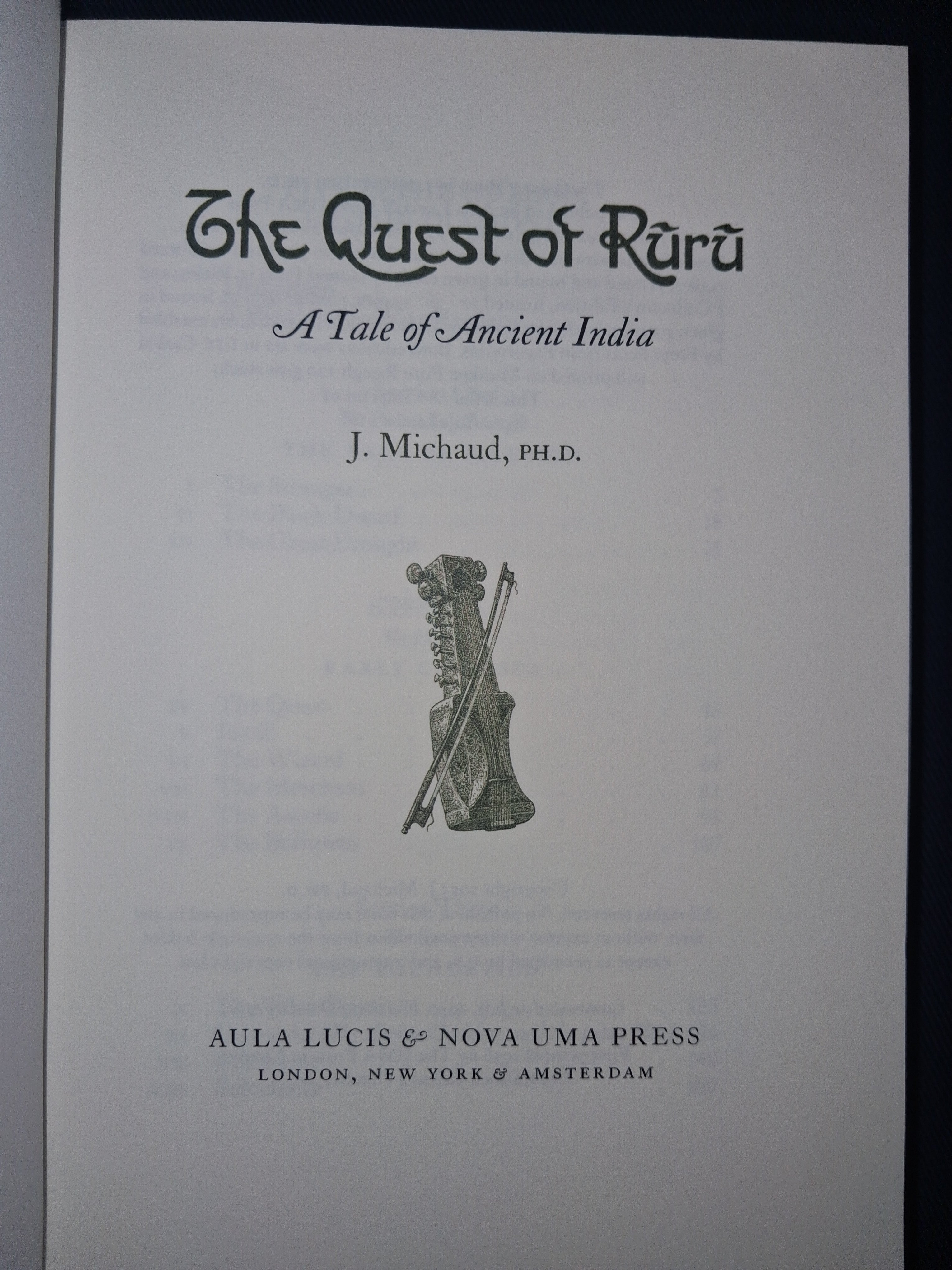 The Quest of Ruru (Classic Edition) by Jean Michaud – Ancient India Initiation & Occult Mysticism