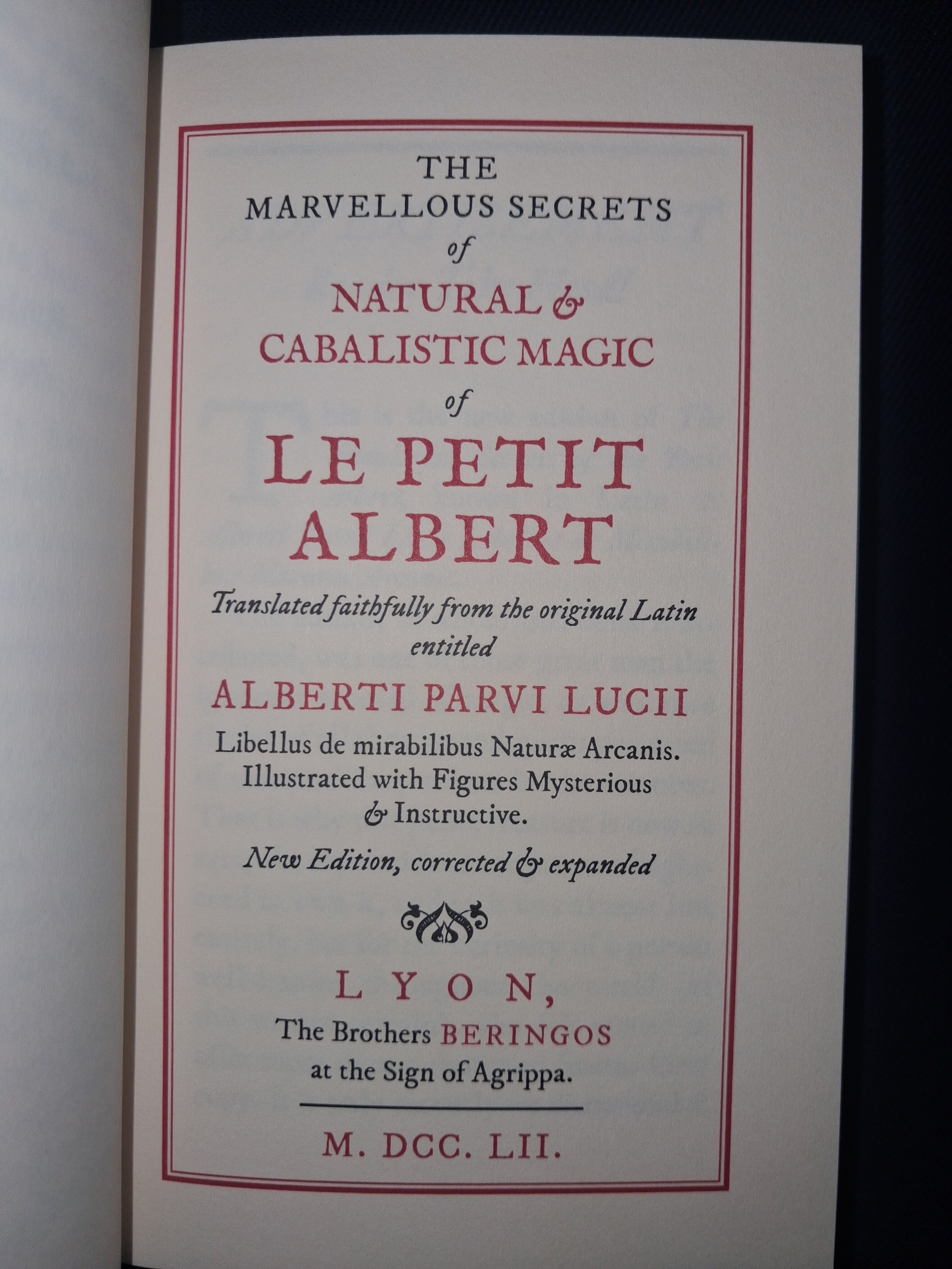 Le Petit Albert — Translated, Edited & Introduced by Paul Summers Young