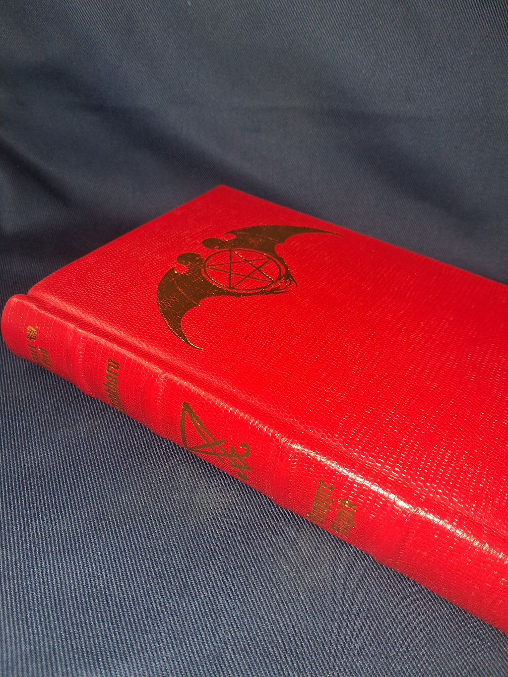 Akhkharu: Vampyre Magick (Deluxe Red Goat Leather Edition) by Michael W. Ford