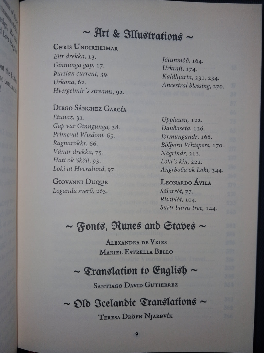 Ginnrúnbók: The Book of Primeval Whispers by Ljóssál Loðursson (2nd Printing Limited Edition Hardcover)