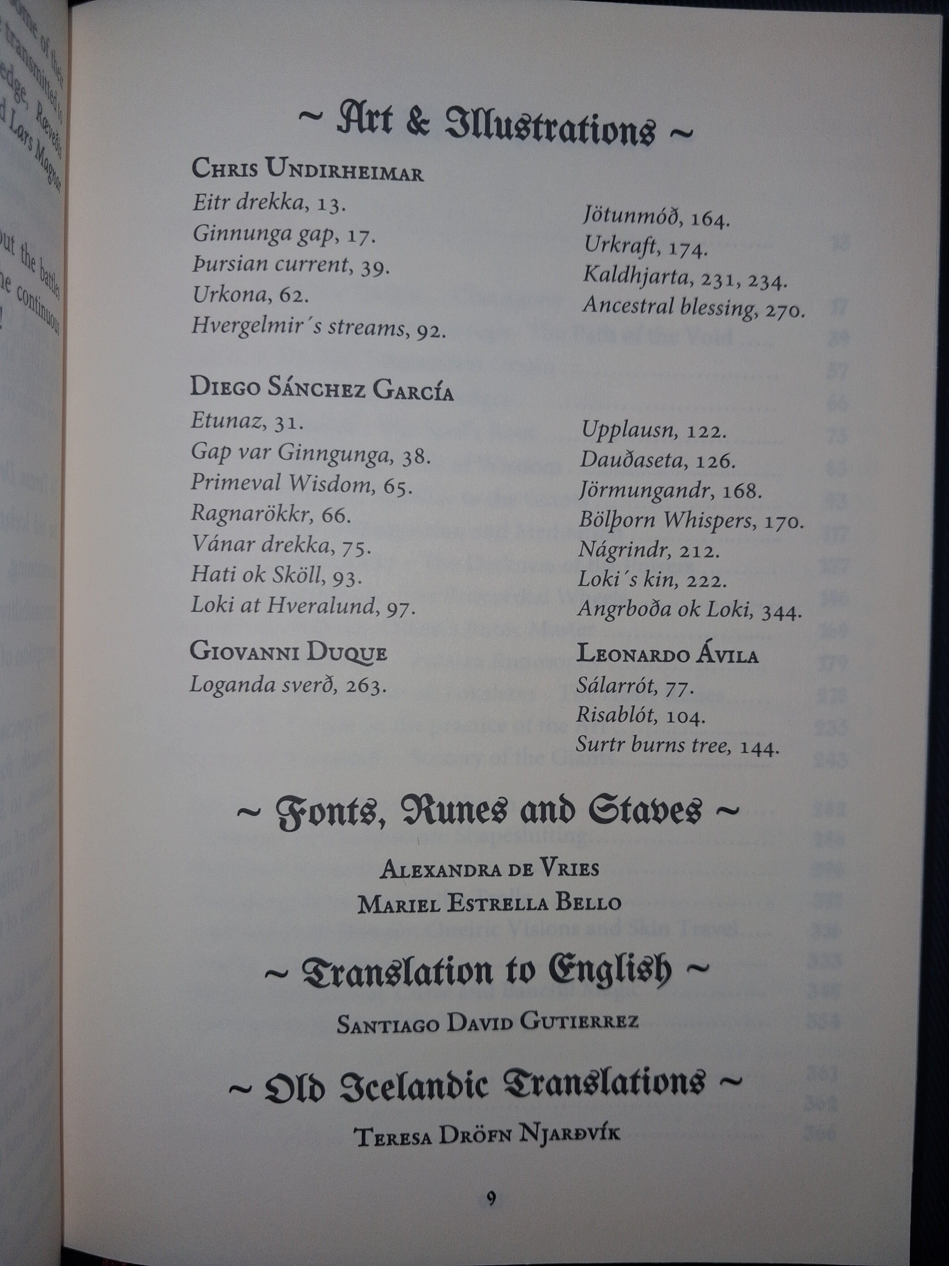 Ginnrúnbók: The Book of Primeval Whispers by Ljóssál Loðursson (2nd Printing Limited Edition Hardcover)