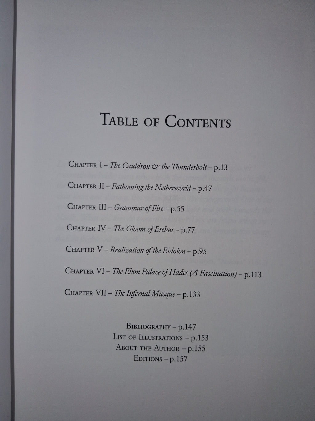The Infernal Masque - Richard Gavin