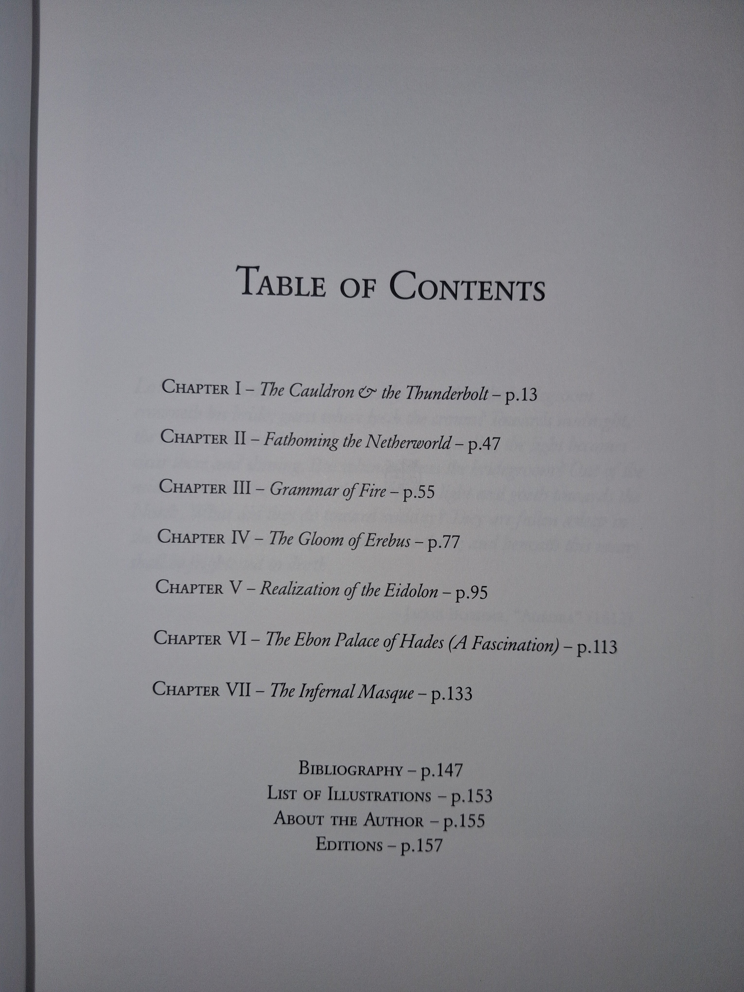 The Infernal Masque - Richard Gavin