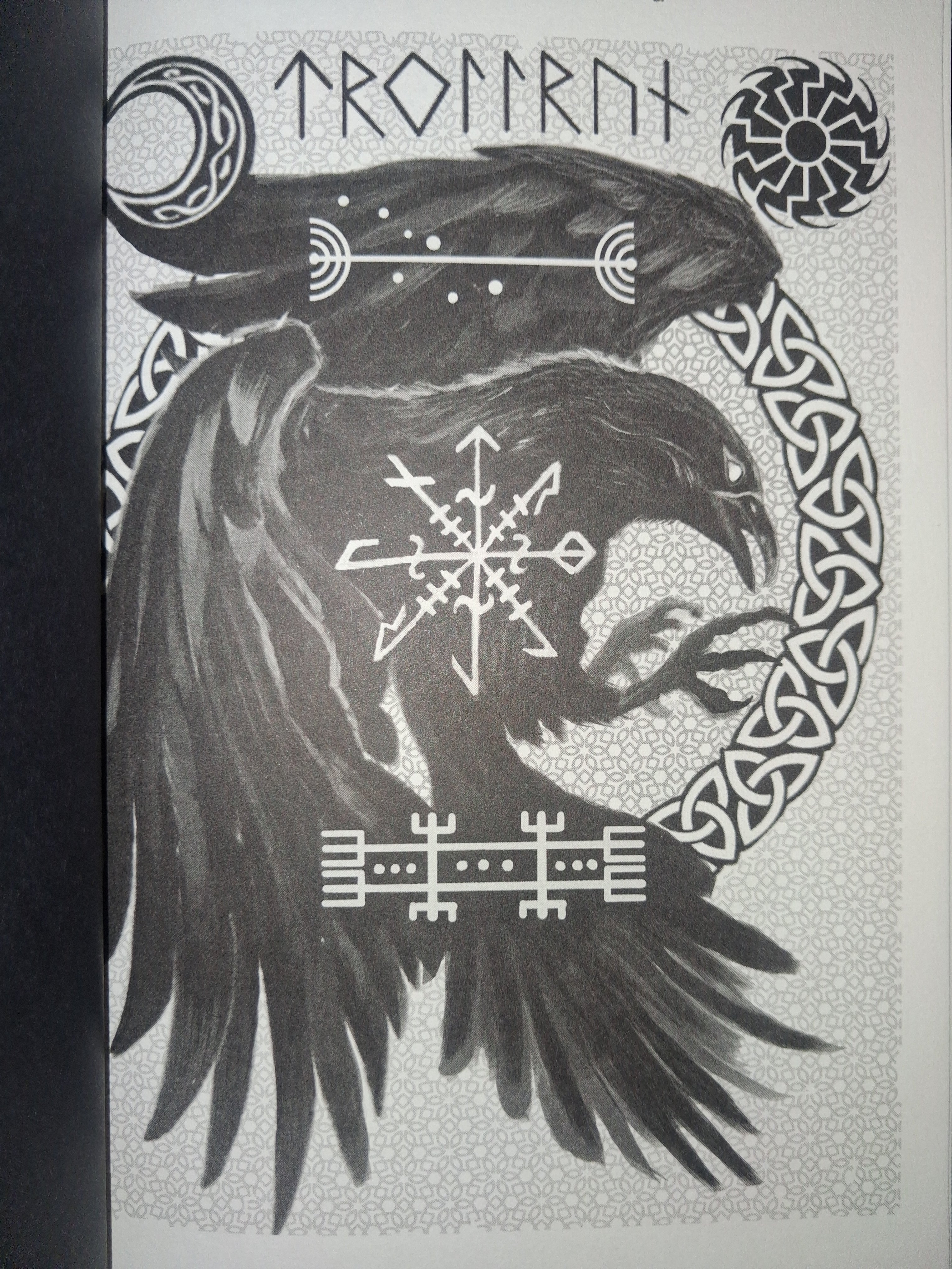 Trollrún: A Discourse on Trolldom and Runes in the Northern Tradition (Hardcover) — by Nicholaj de Mattos Frisvold