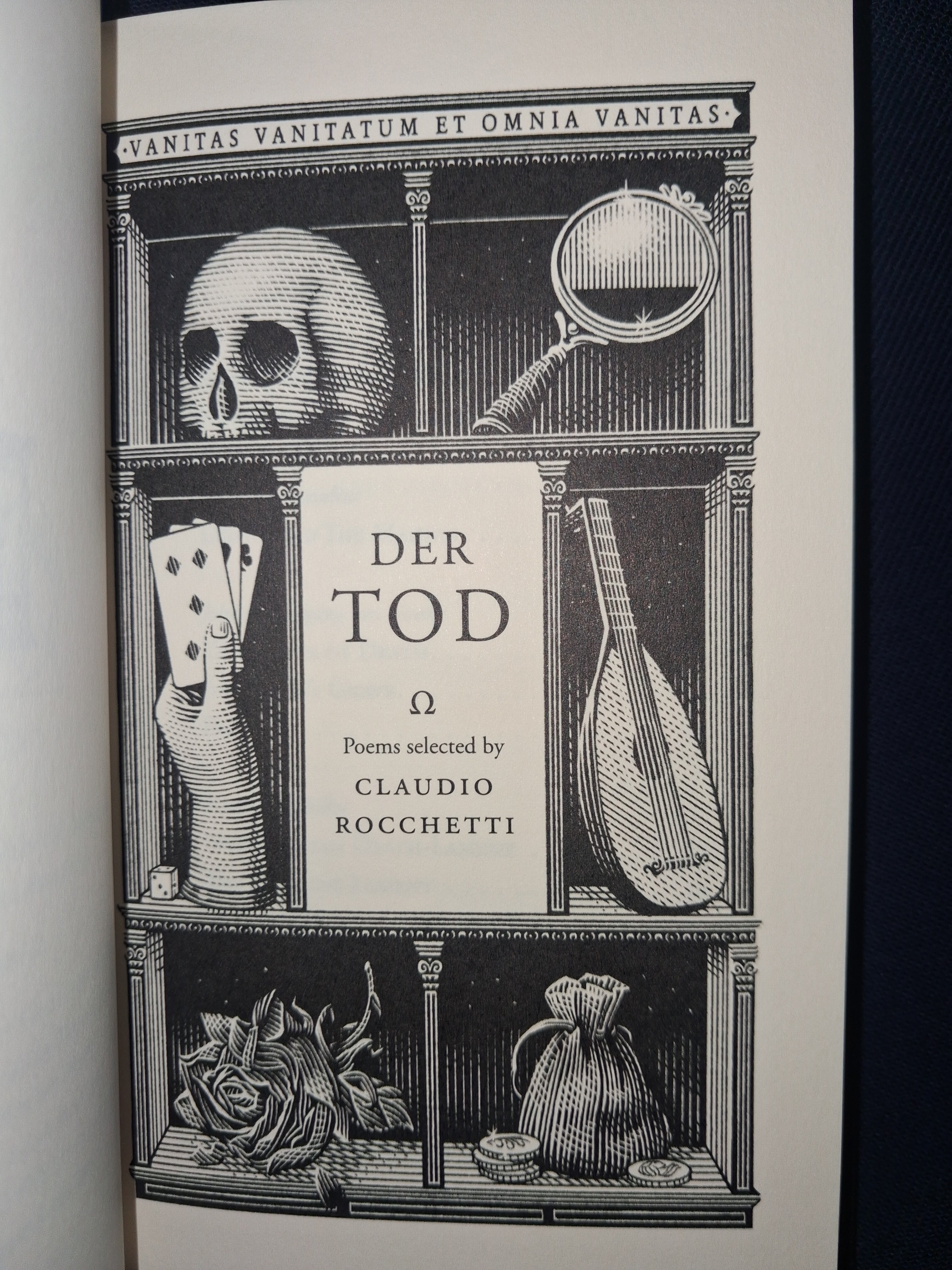 Der Tod: An Anthology of German Death Poetry | Bilingual English & German Hardcover