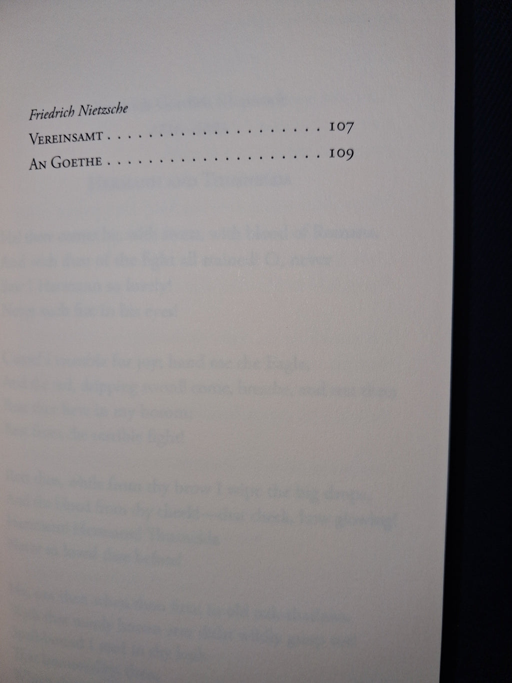 Der Tod: An Anthology of German Death Poetry | Bilingual English & German Hardcover