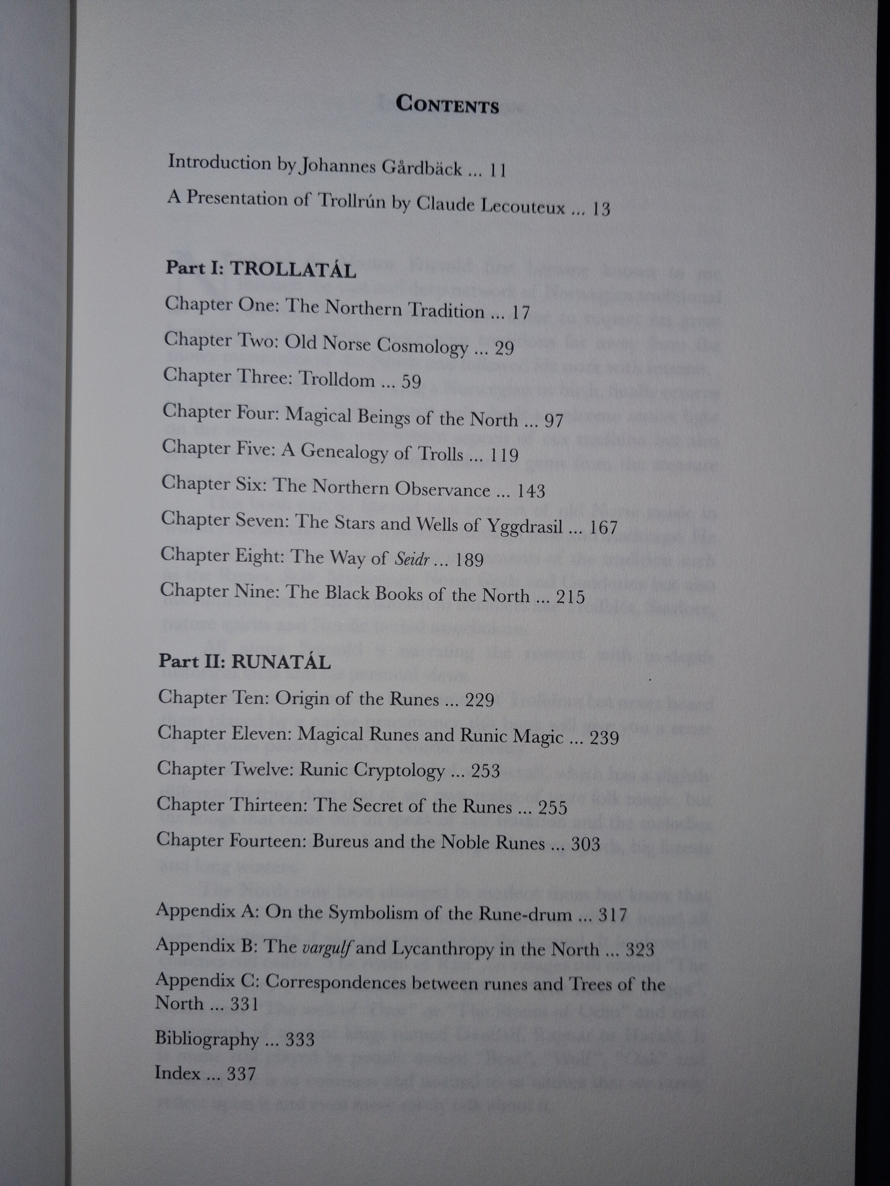 Trollrún: A Discourse on Trolldom and Runes in the Northern Tradition (Hardcover) — by Nicholaj de Mattos Frisvold