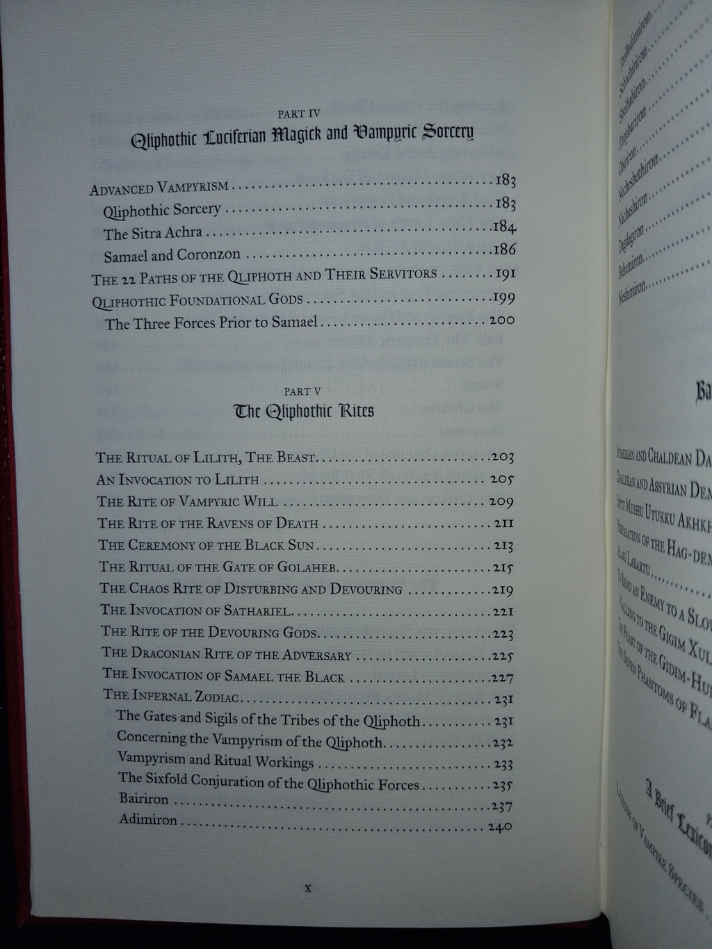 Akhkharu: Vampyre Magick (Deluxe Red Goat Leather Edition) by Michael W. Ford