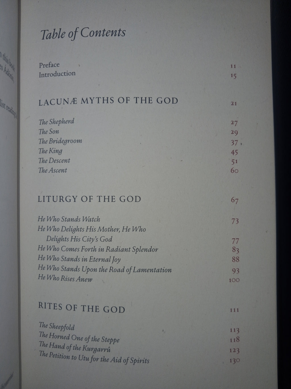 The Red Shepherd: Towards a New Image of Dumuzid by Samuel David