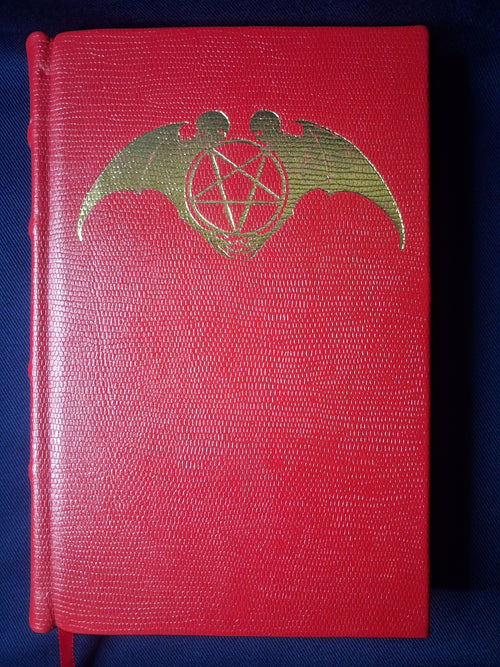 Akhkharu: Vampyre Magick (Deluxe Red Goat Leather Edition) by Michael W. Ford