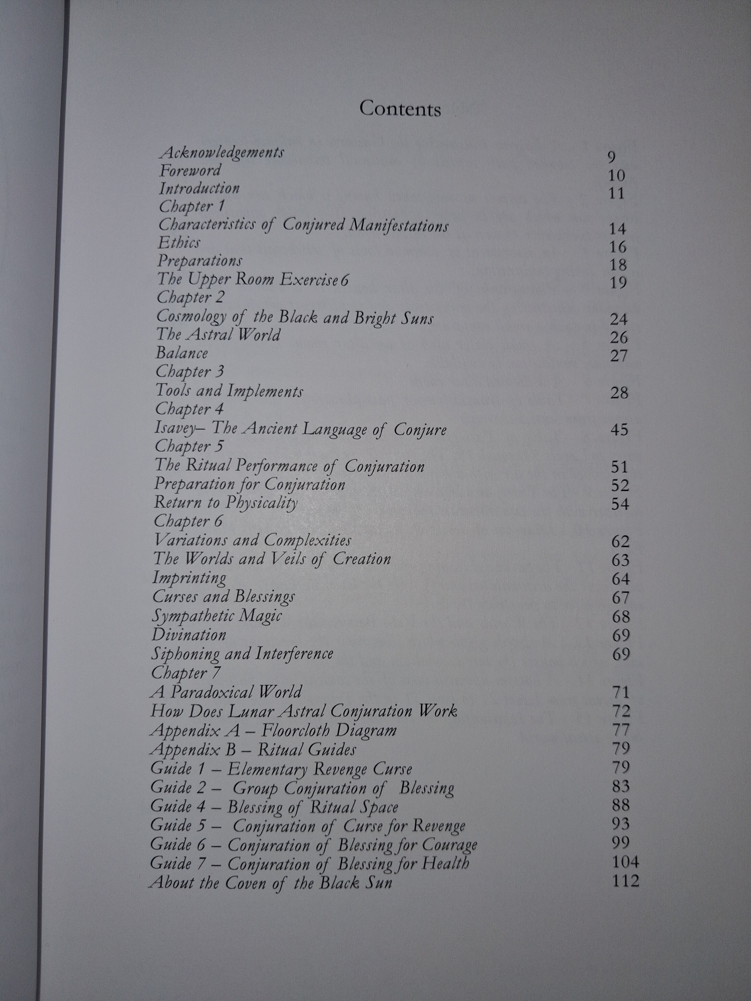 The Art of Conjuration: Creation & Manifestation of Intent in the Physical World - by Oscar Tusk