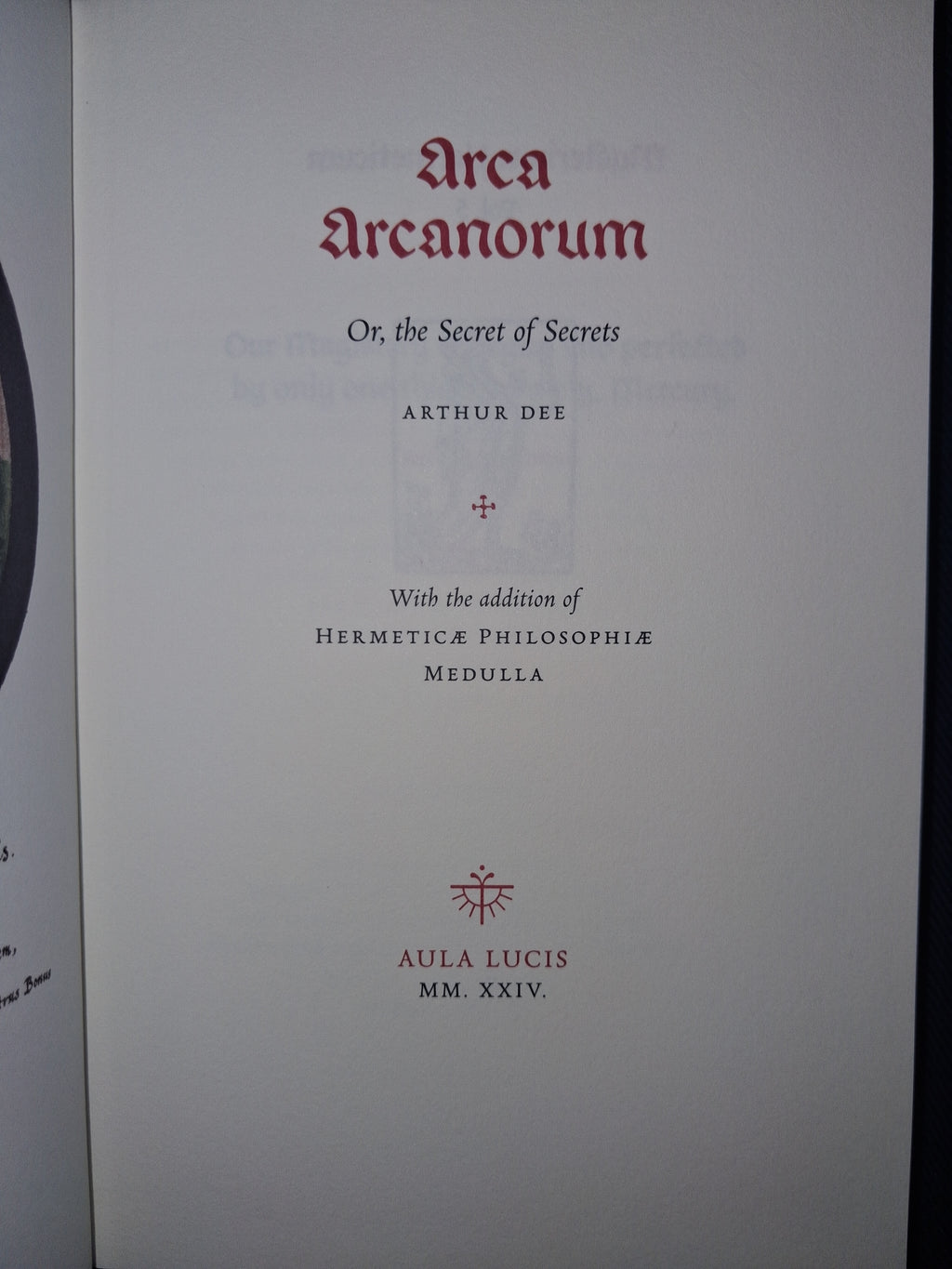 Arca Arcanorum (Classic Edition) by Arthur Dee – Hermetic Alchemy & Philosopher’s Stone