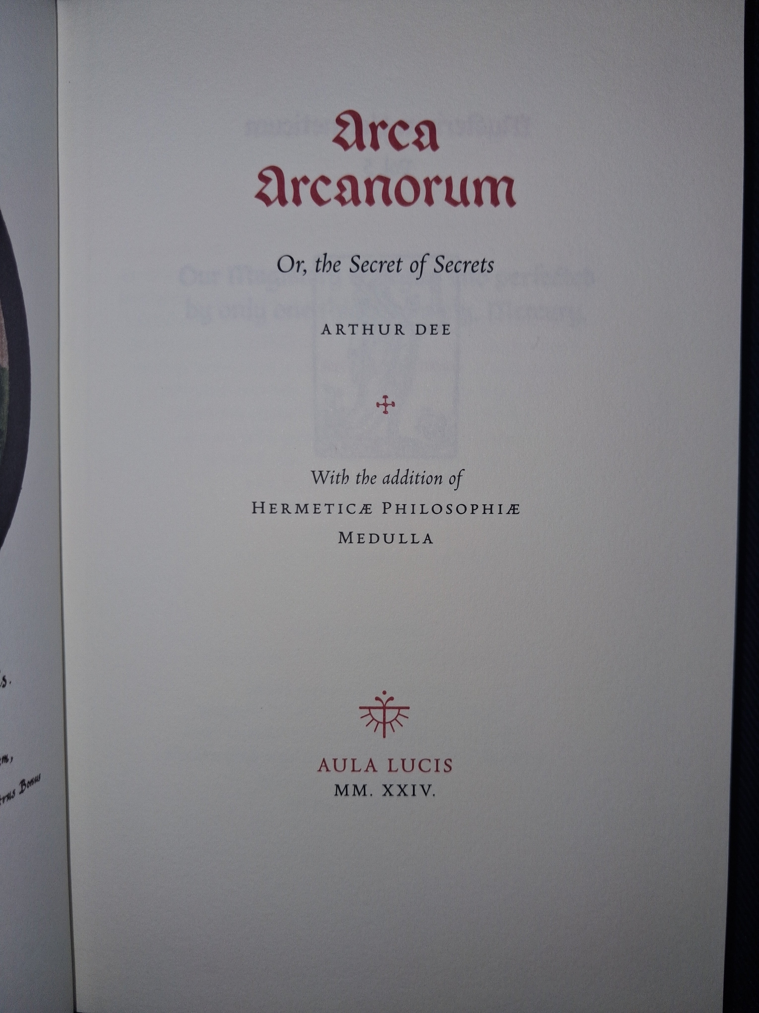Arca Arcanorum (Classic Edition) by Arthur Dee – Hermetic Alchemy & Philosopher’s Stone
