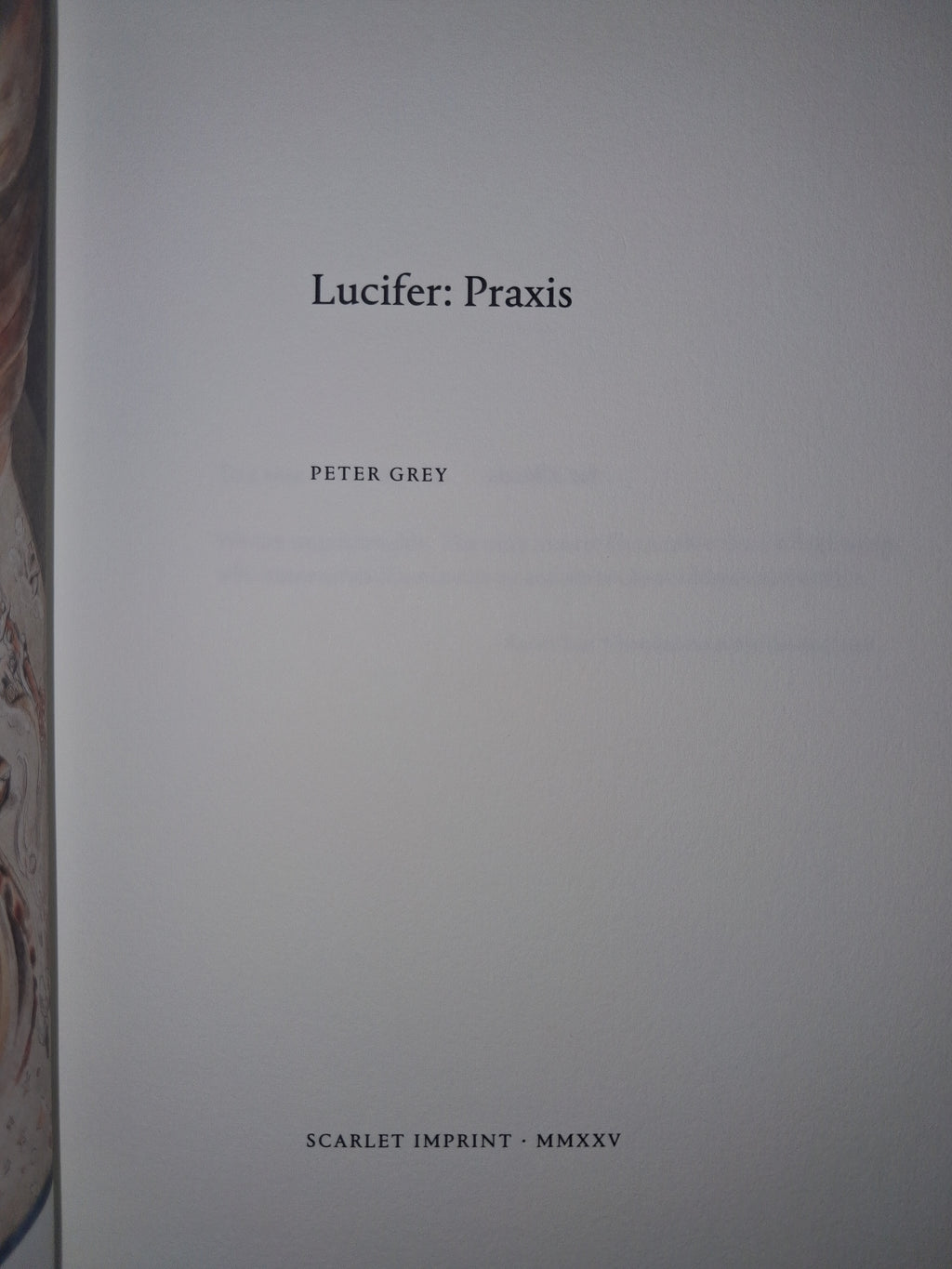 Lucifer: Praxis  by Peter Grey