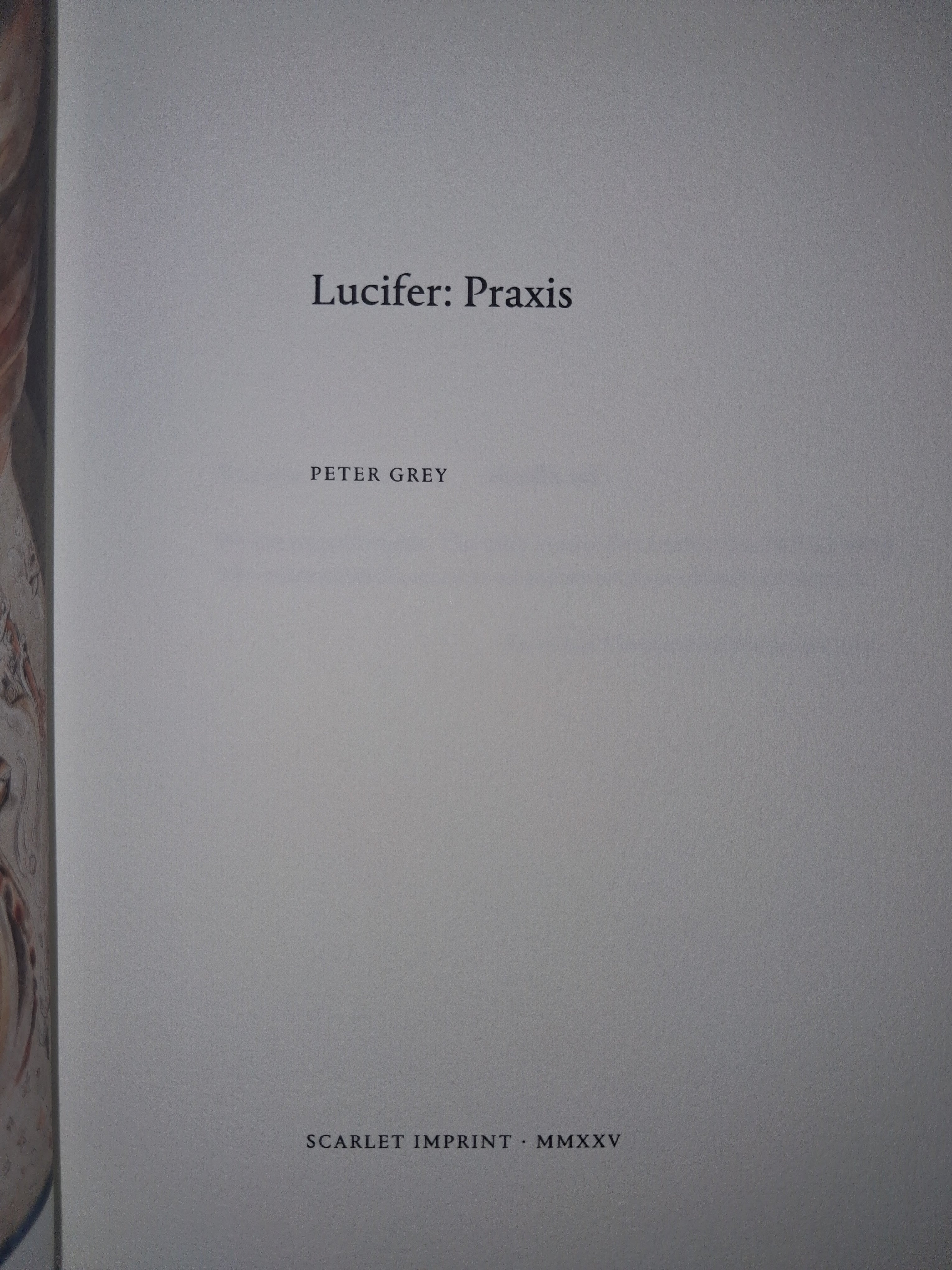 Lucifer: Praxis  by Peter Grey