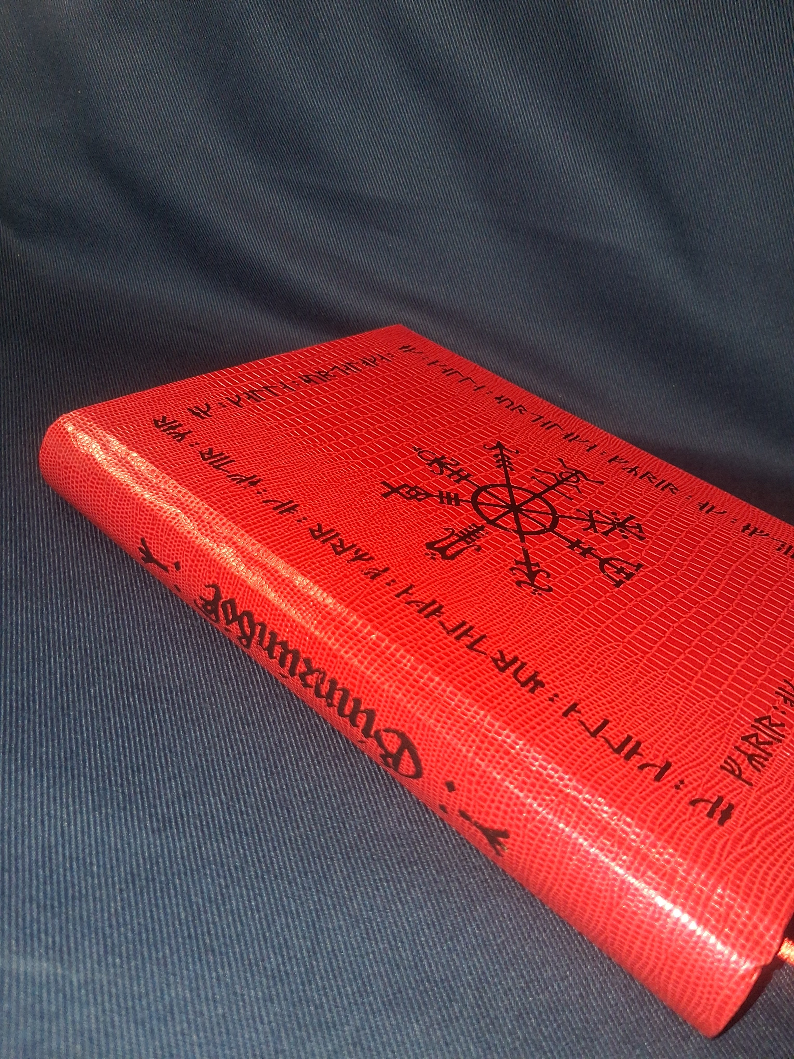 Ginnrúnbók: The Book of Primeval Whispers by Ljóssál Loðursson (2nd Printing Limited Edition Hardcover)