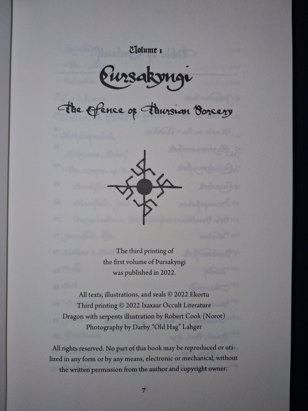Þursakyngi I – The Essence of Thursian Sorcery - By Ekortu (Ixaxaar)