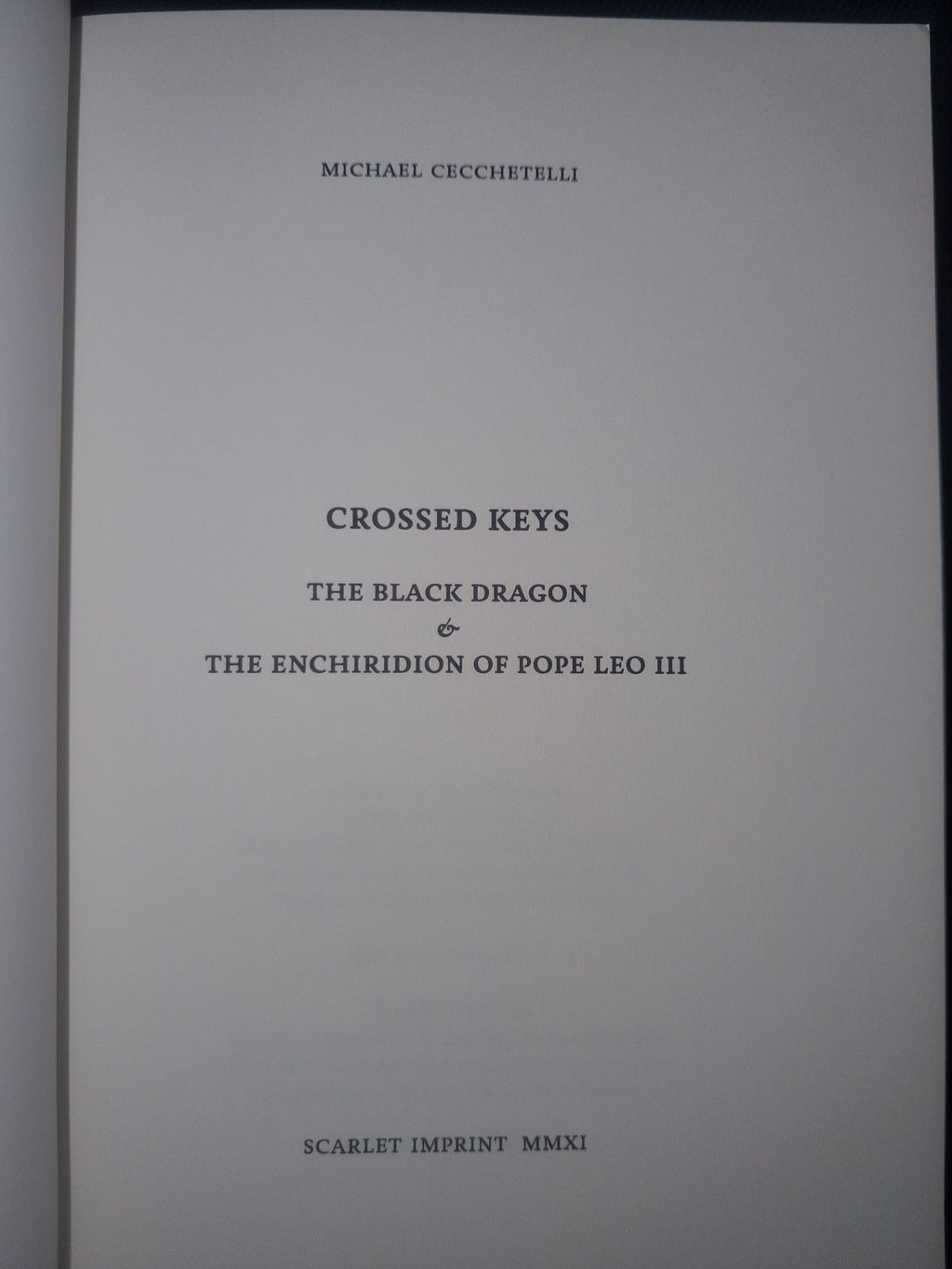 Crossed Keys by Michael Cecchetelli