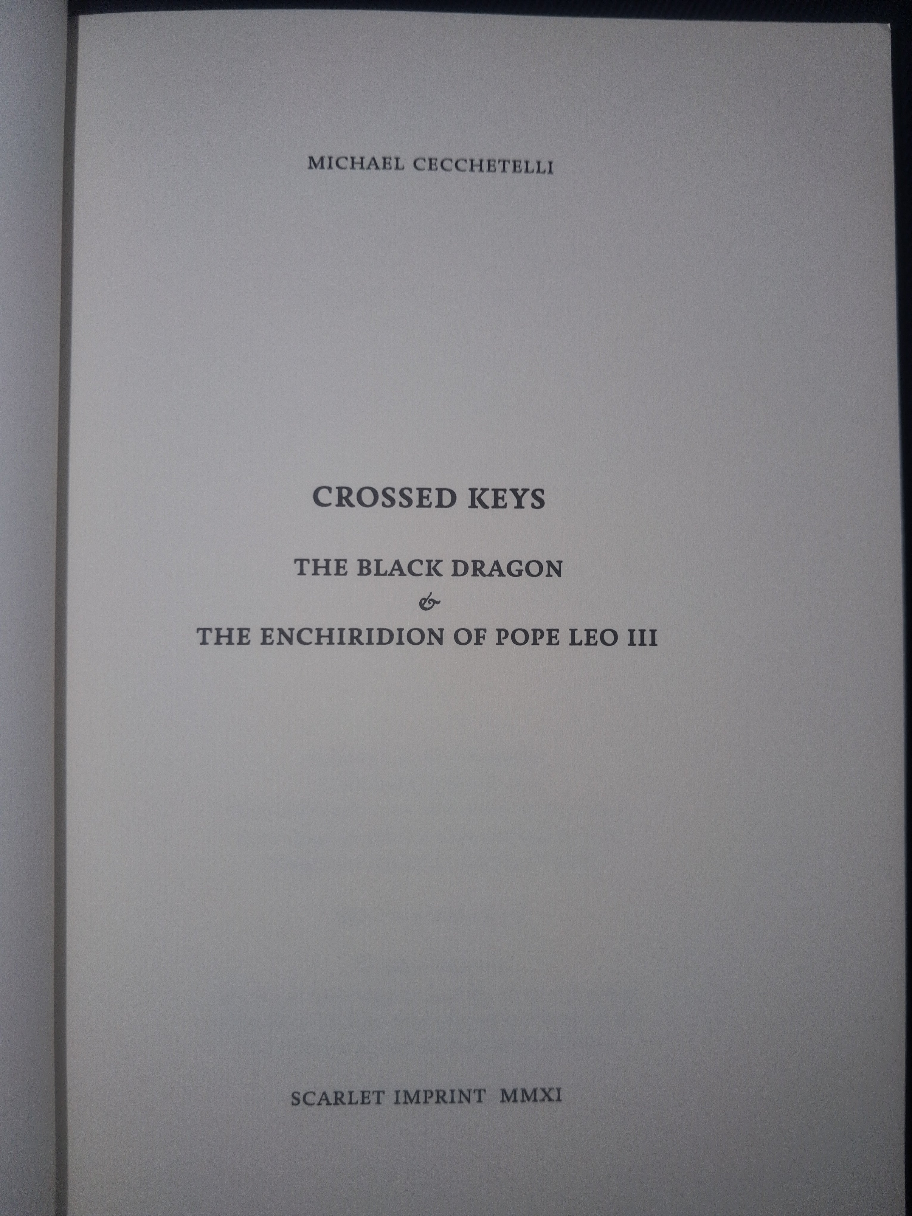 Crossed Keys by Michael Cecchetelli