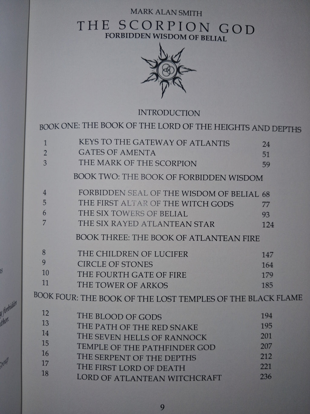 The Scorpion God — Lord Belial Edition  by Mark Alan Smith
