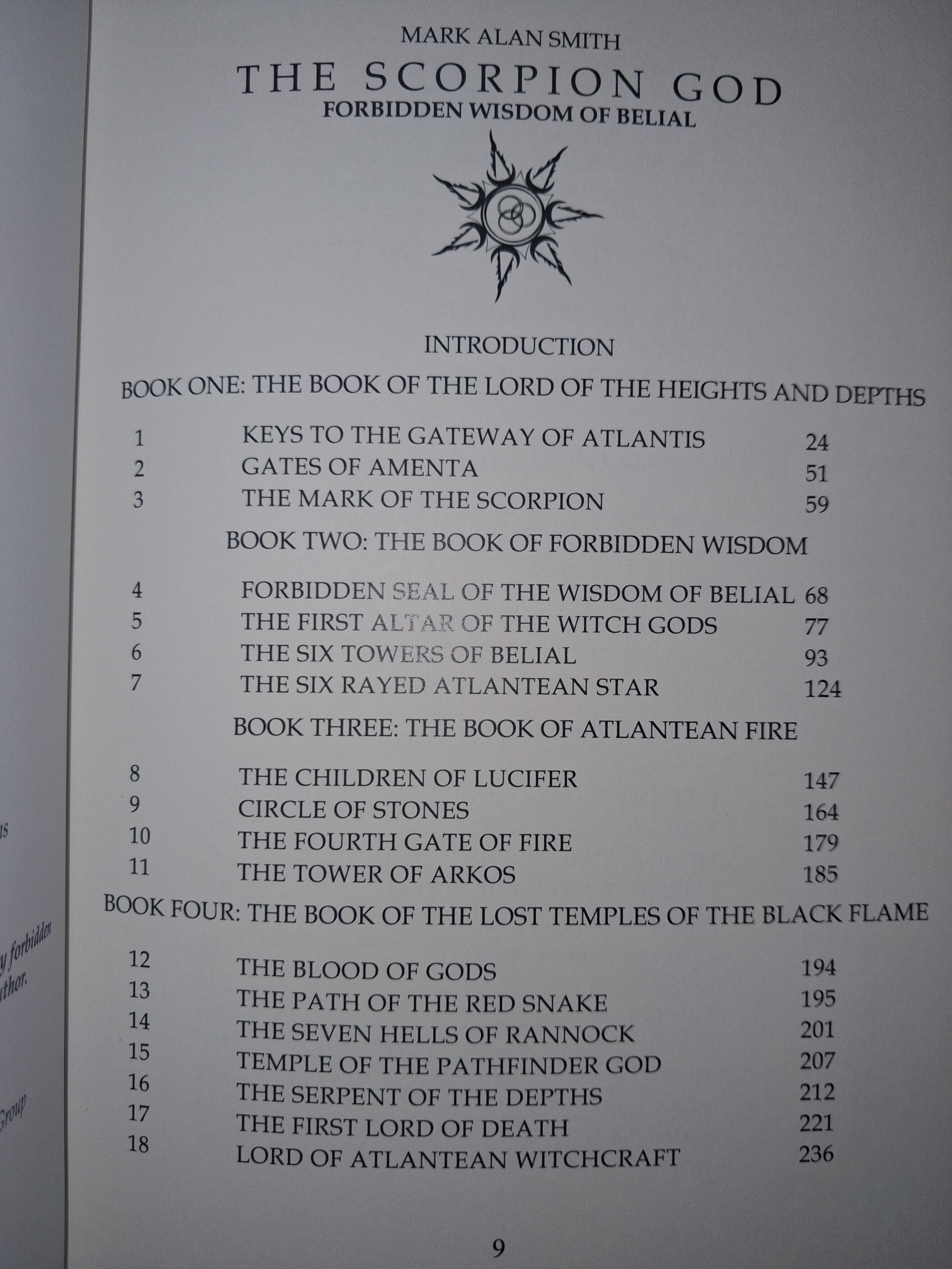 The Scorpion God — Lord Belial Edition  by Mark Alan Smith