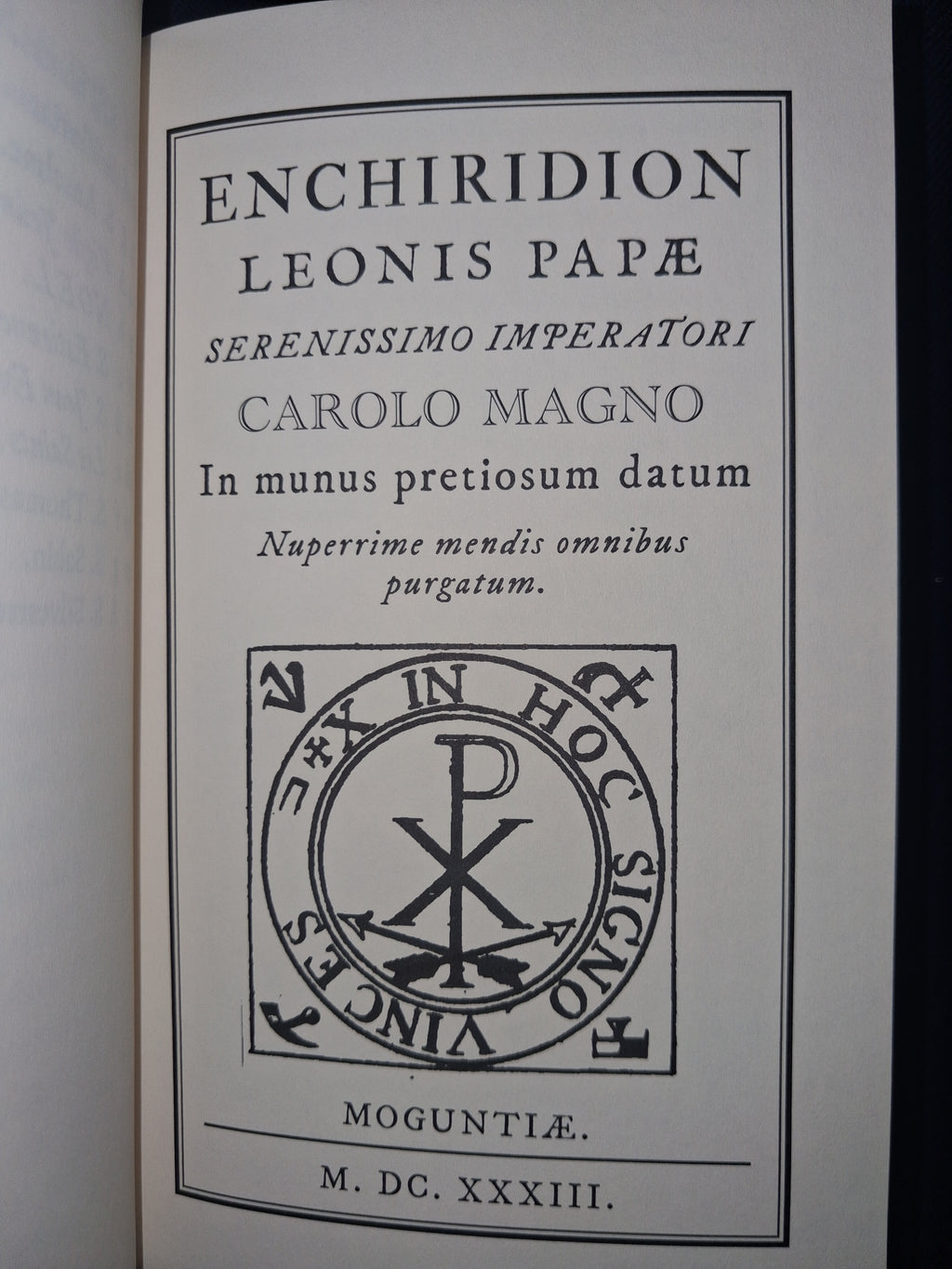 Enchiridion Leonis Papae — Translated, Edited & Introduced by Paul Summers Young