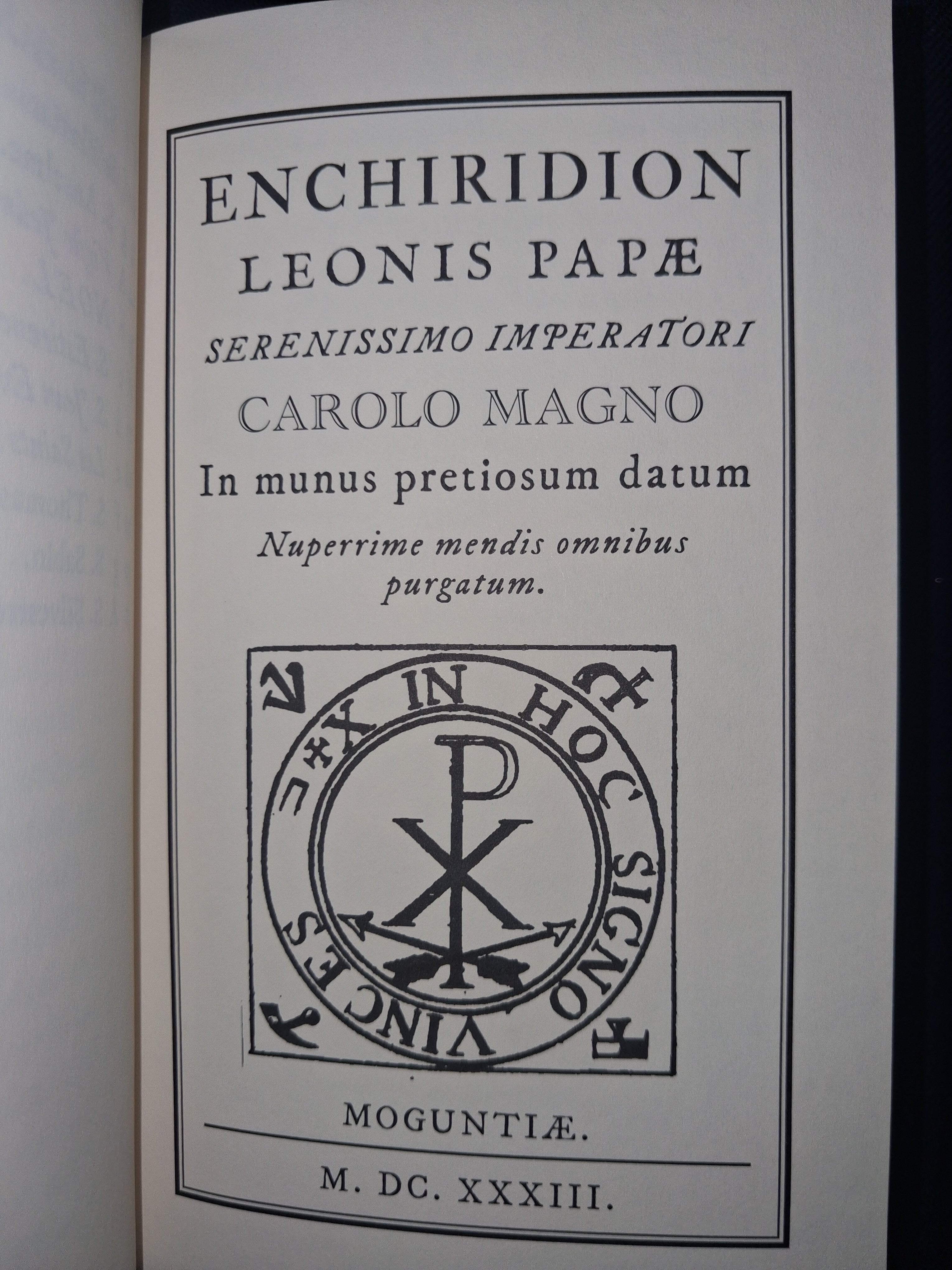 Enchiridion Leonis Papae — Translated, Edited & Introduced by Paul Summers Young