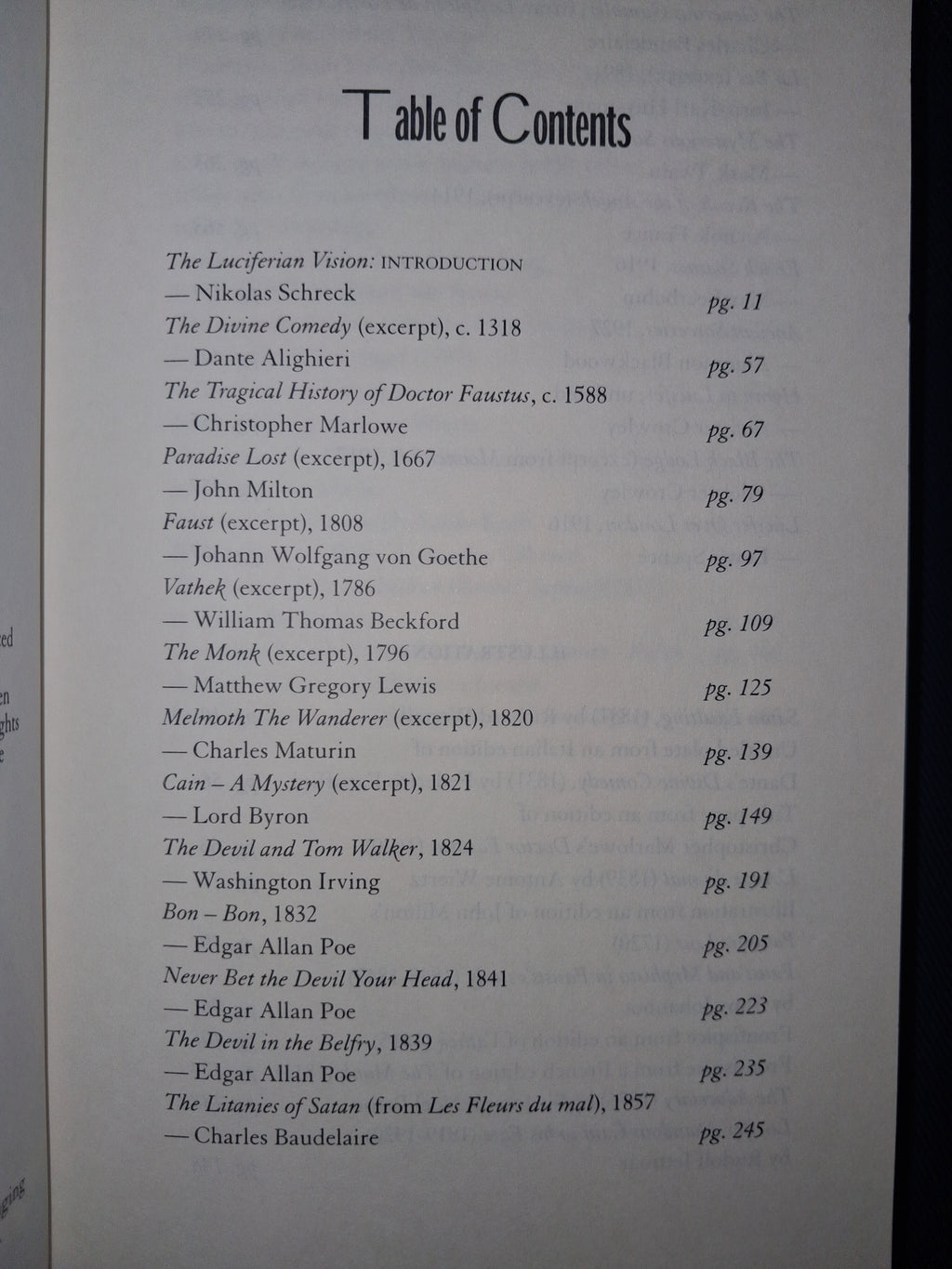 Flowers from Hell: A Satanic Reader (Hardcover Edition) by Nikolas Schreck