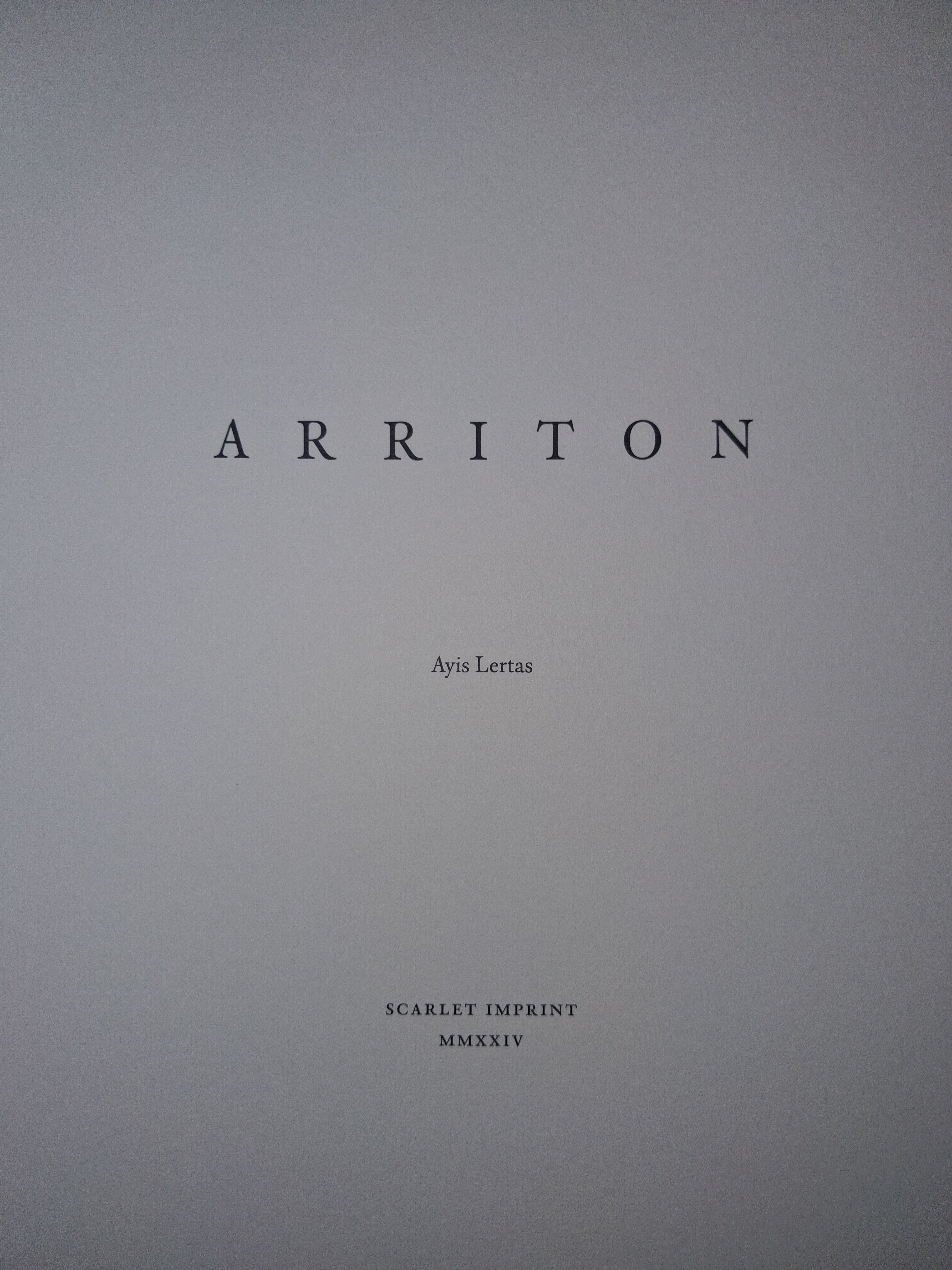 Arriton by Ayis Lertas