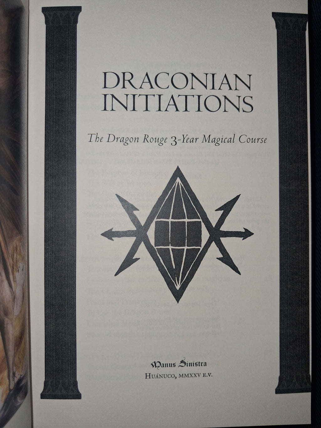 Draconian Initiations: The Dragon Rouge Magical Courses by Thomas Karlsson – Draconian Magic & Left-Hand Path Initiation