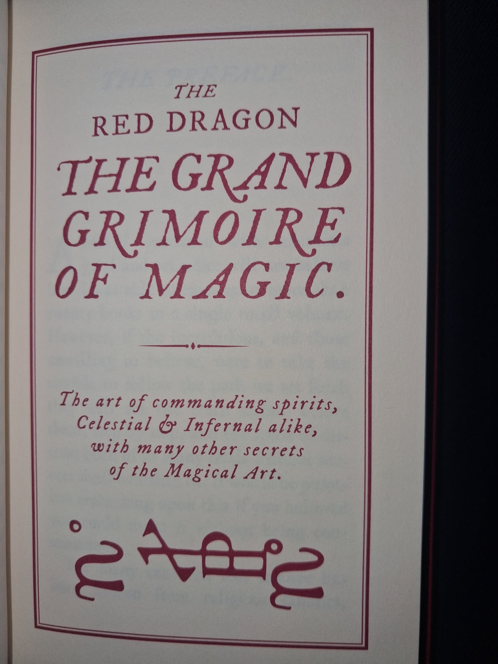 The Red Dragon (The Grand Grimoire) — Translated, Edited & Introduced by Paul Summers Young