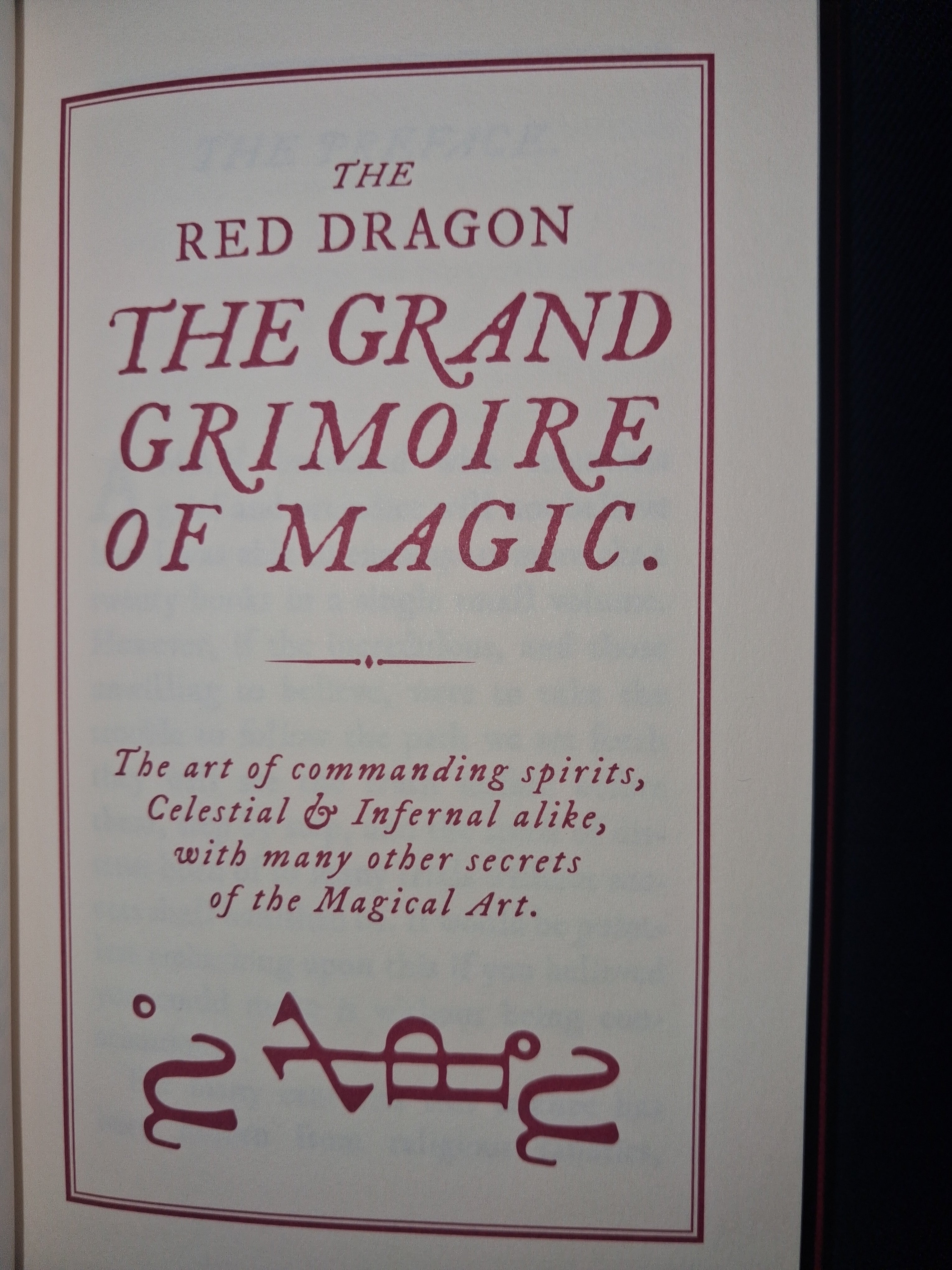 The Red Dragon (The Grand Grimoire) — Translated, Edited & Introduced by Paul Summers Young